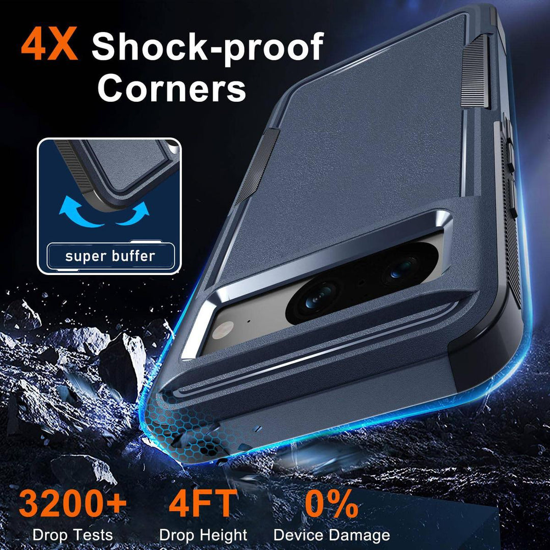 MintGuard: Rugged Pixel 8 Case with Lanyard & Protectors - DOKUTRONIX