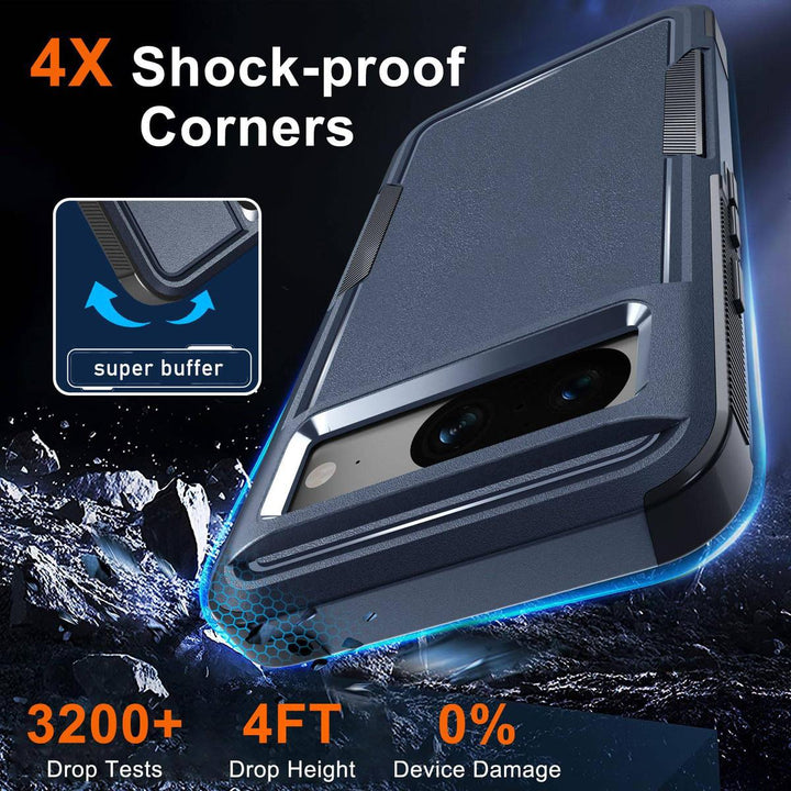 MintGuard: Rugged Pixel 8 Case with Lanyard & Protectors - DOKUTRONIX