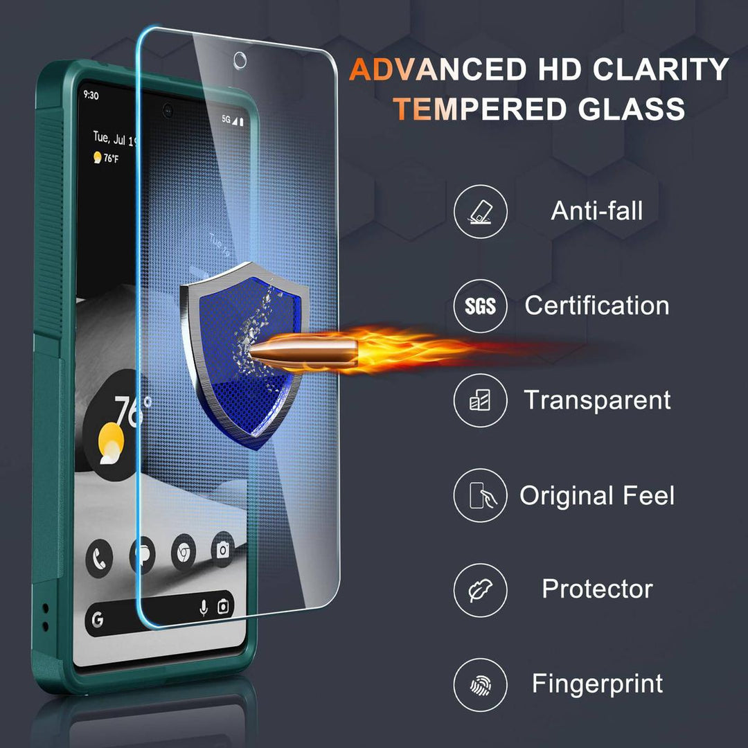 MintGuard: Rugged Pixel 8 Case with Lanyard & Protectors - DOKUTRONIX