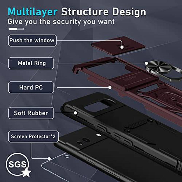 MintGuard: Rugged Pixel 8 Case with Lanyard & Protectors - DOKUTRONIX
