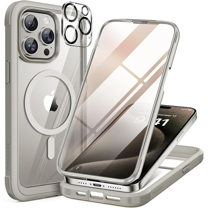 Miracase ArmorGuard Purple iPhone 12/12 Pro Case - DOKUTRONIX