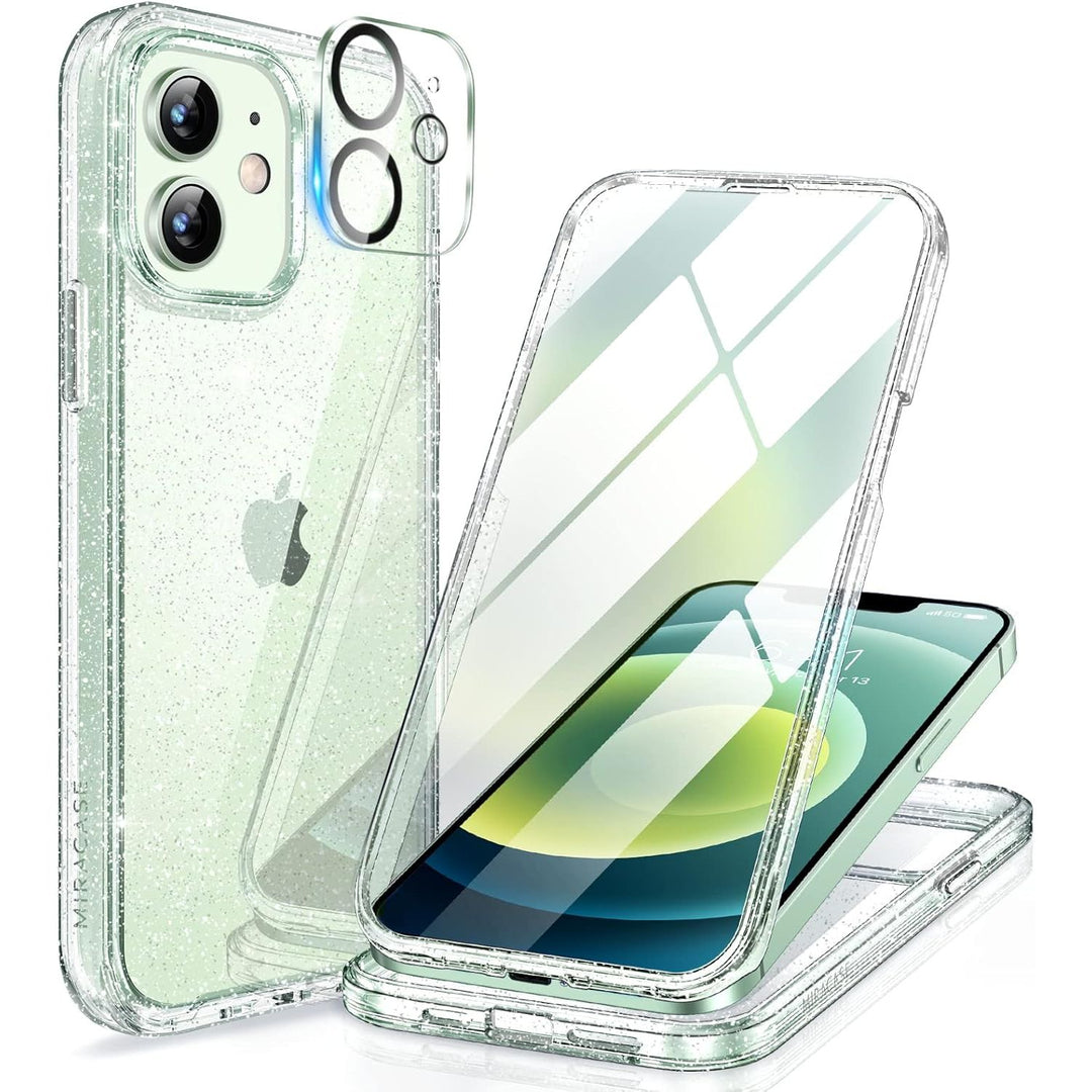 Miracase ArmorGuard Purple iPhone 12/12 Pro Case - DOKUTRONIX