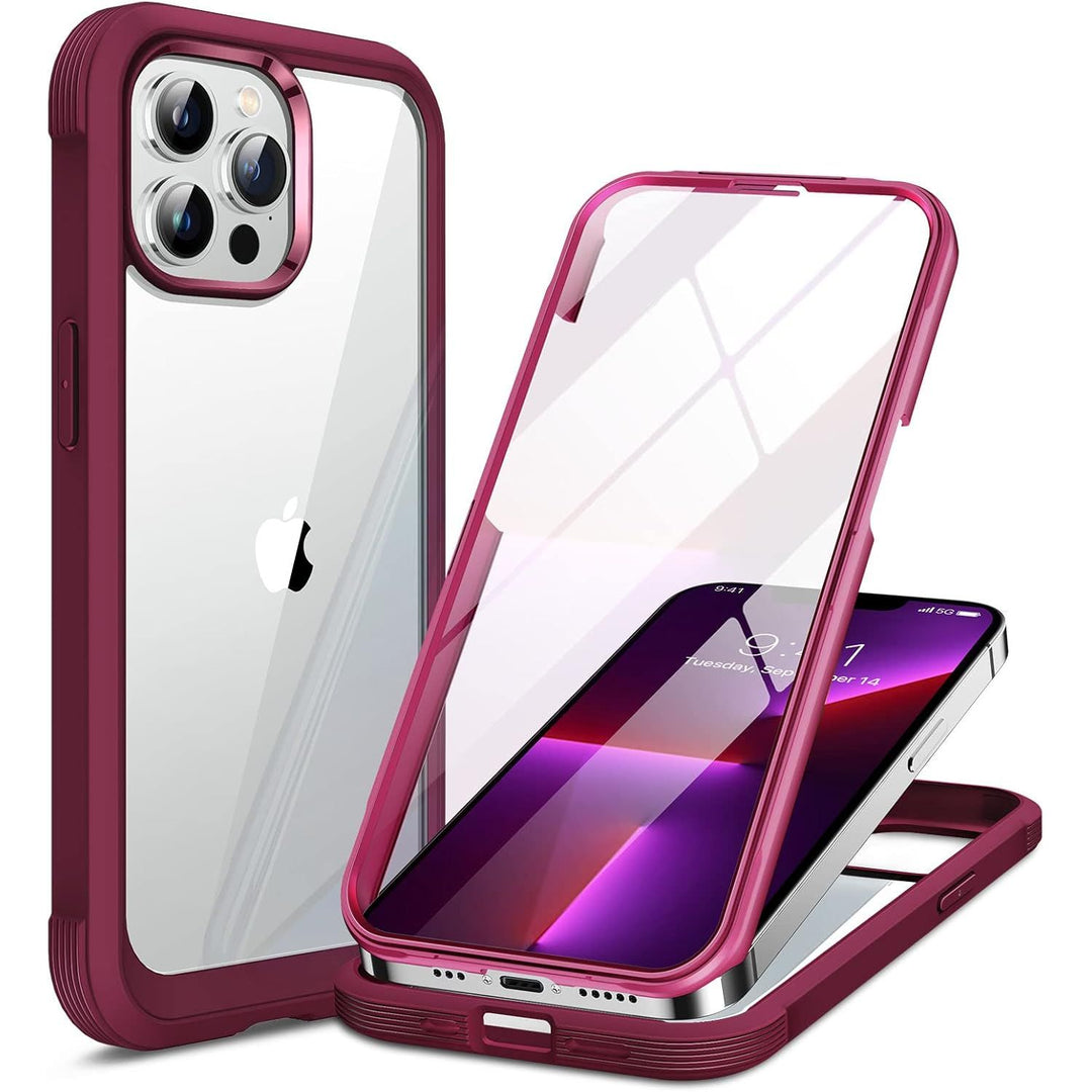 Miracase ArmorGuard Purple iPhone 12/12 Pro Case - DOKUTRONIX