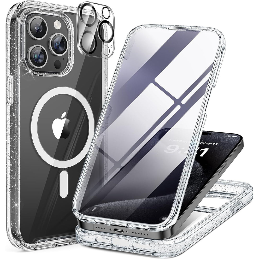 Miracase ArmorGuard Purple iPhone 12/12 Pro Case - DOKUTRONIX
