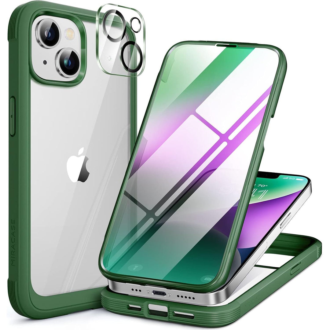 Miracase ArmorGuard Purple iPhone 12/12 Pro Case - DOKUTRONIX