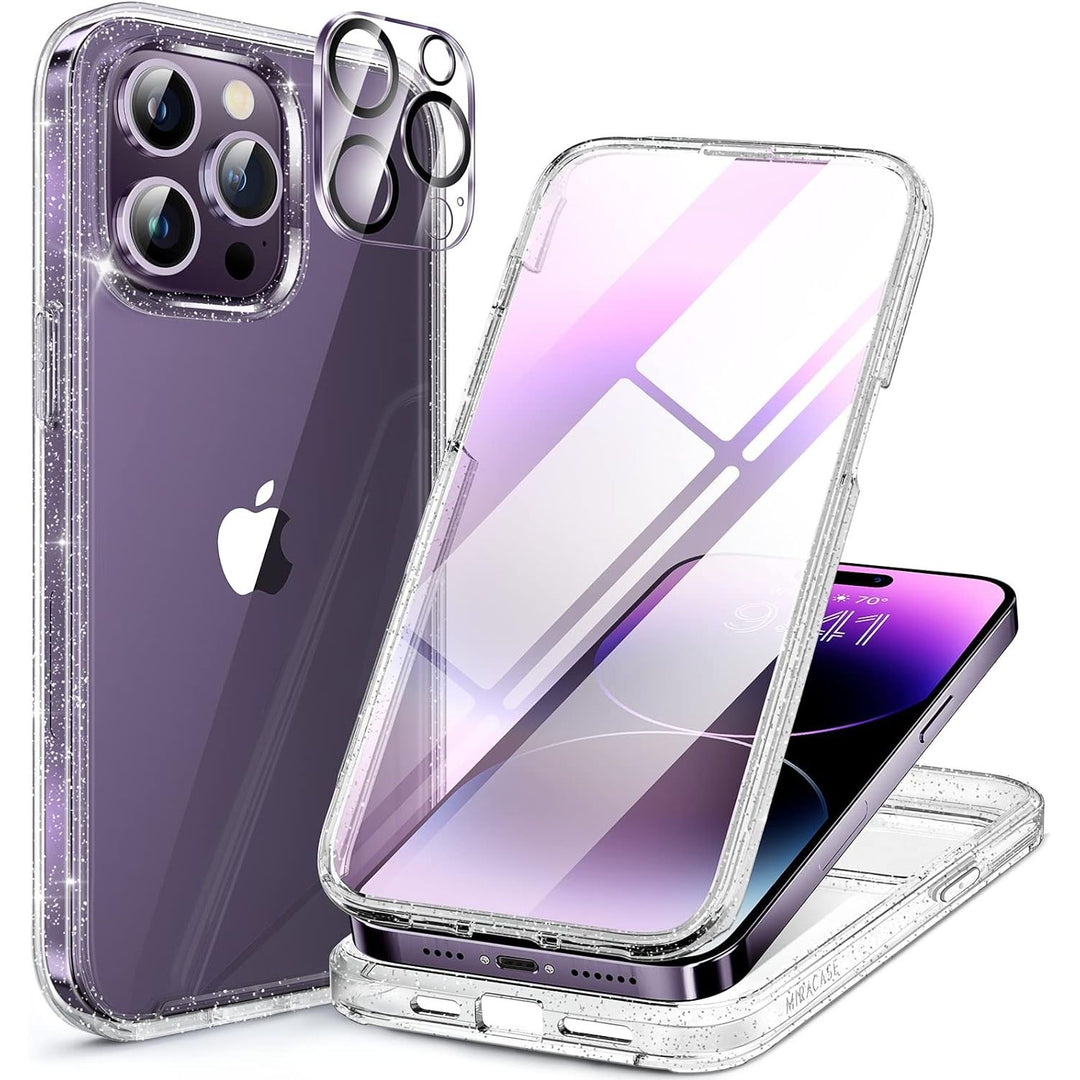 Miracase ArmorGuard Purple iPhone 12/12 Pro Case - DOKUTRONIX