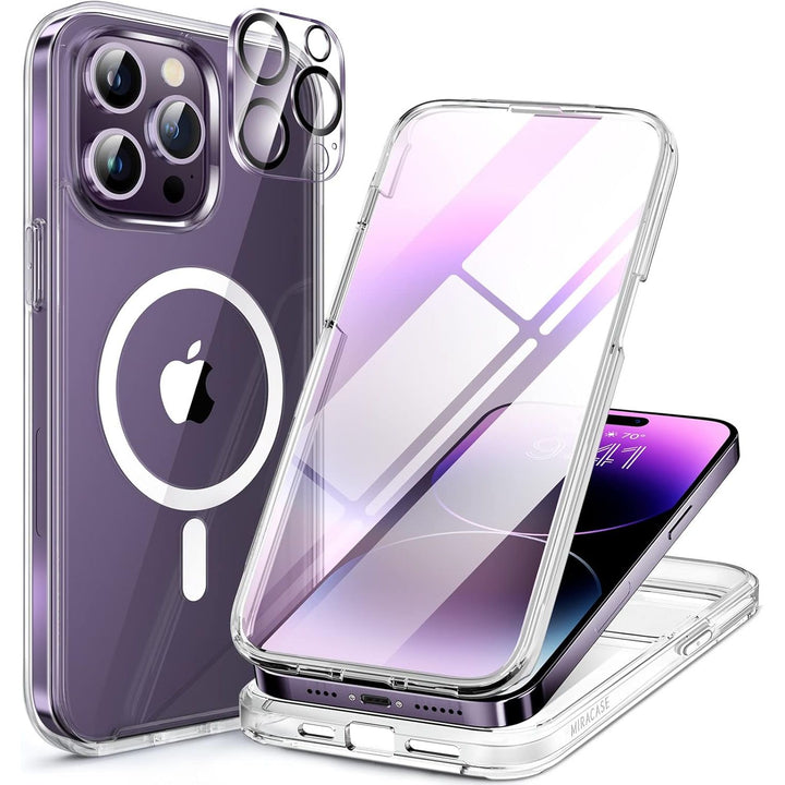 Miracase ArmorGuard Purple iPhone 12/12 Pro Case - DOKUTRONIX