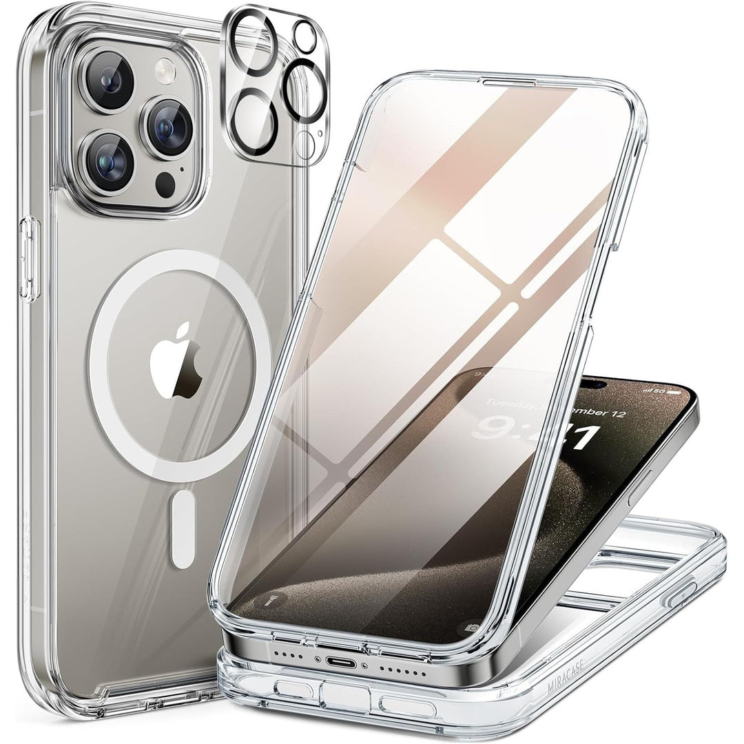 Miracase ArmorGuard Purple iPhone 12/12 Pro Case - DOKUTRONIX