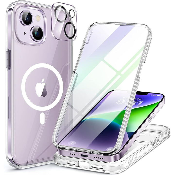 Miracase ArmorGuard Purple iPhone 12/12 Pro Case - DOKUTRONIX
