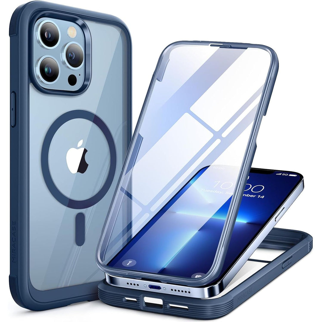 Miracase ArmorGuard Purple iPhone 12/12 Pro Case - DOKUTRONIX