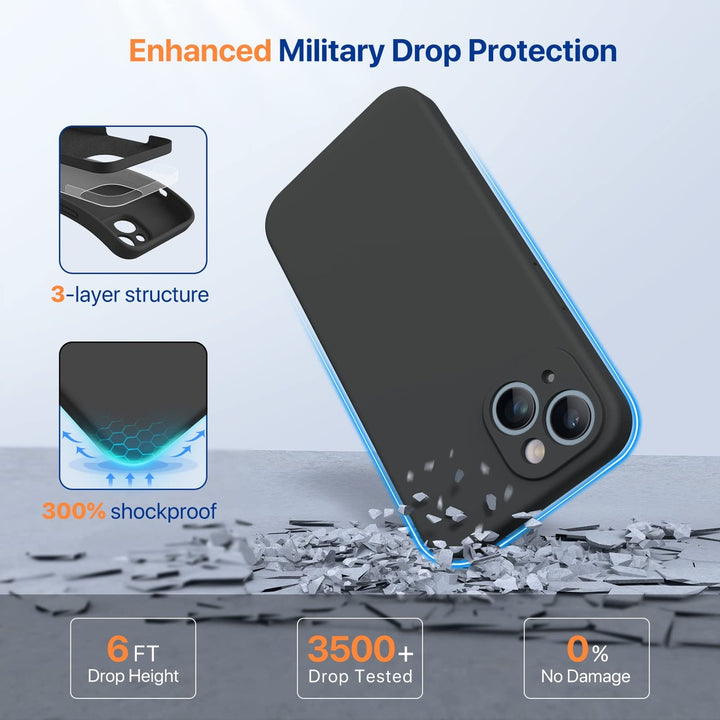 Miracase iPhone 14 Plus Shockproof Silicone Case - DOKUTRONIX