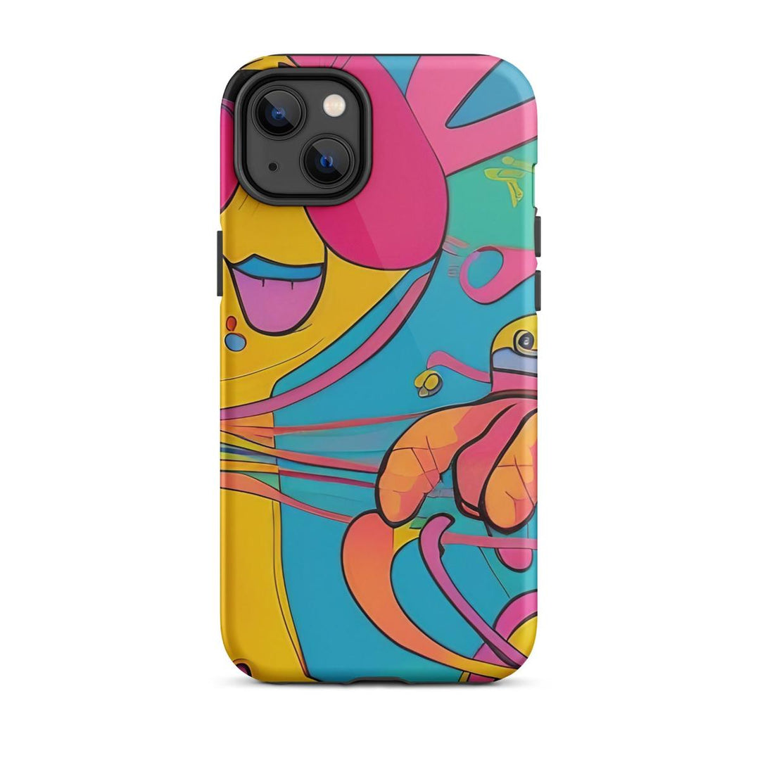 Mischievous Shmile Tough Case for iPhone® - DOKUTRONIX