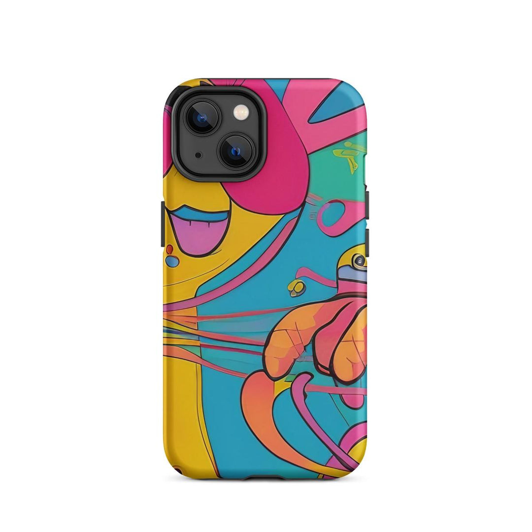 Mischievous Shmile Tough Case for iPhone® - DOKUTRONIX