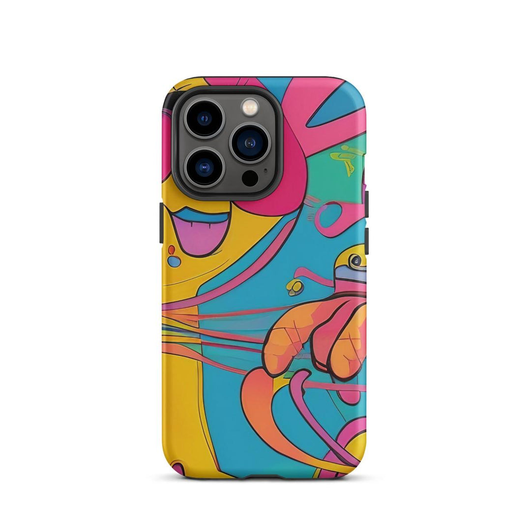 Mischievous Shmile Tough Case for iPhone® - DOKUTRONIX