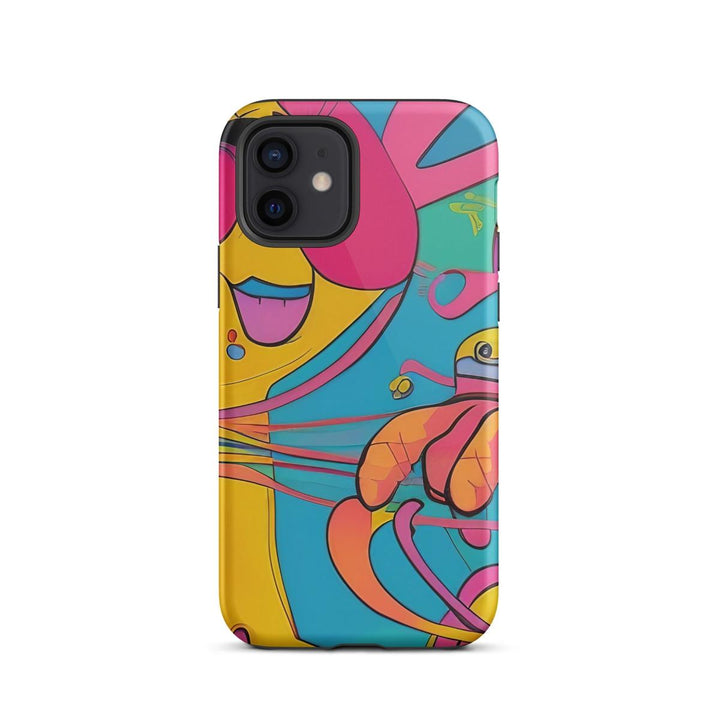 Mischievous Shmile Tough Case for iPhone® - DOKUTRONIX