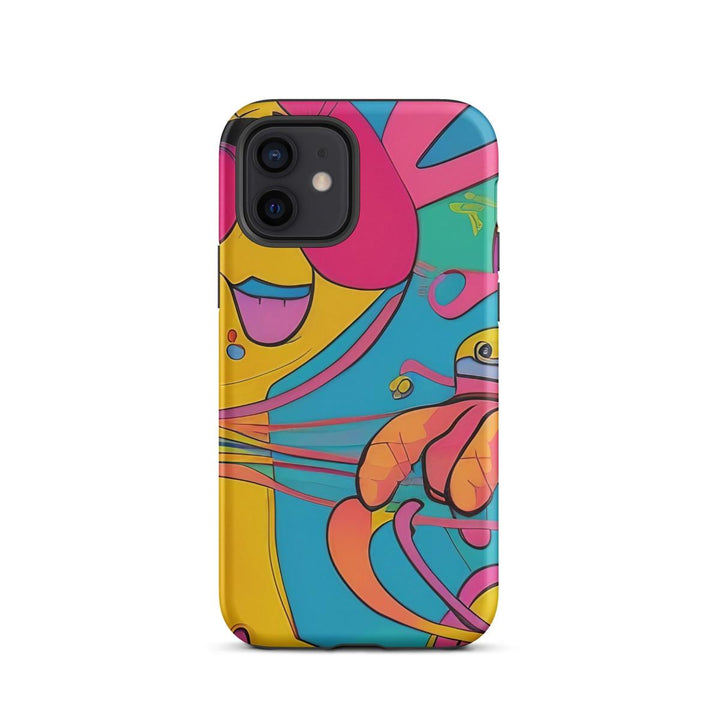 Mischievous Shmile Tough Case for iPhone® - DOKUTRONIX