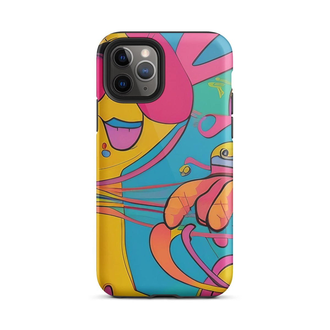 Mischievous Shmile Tough Case for iPhone® - DOKUTRONIX