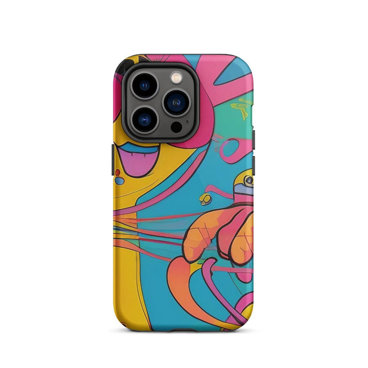 Mischievous Shmile Tough Case for iPhone® - DOKUTRONIX