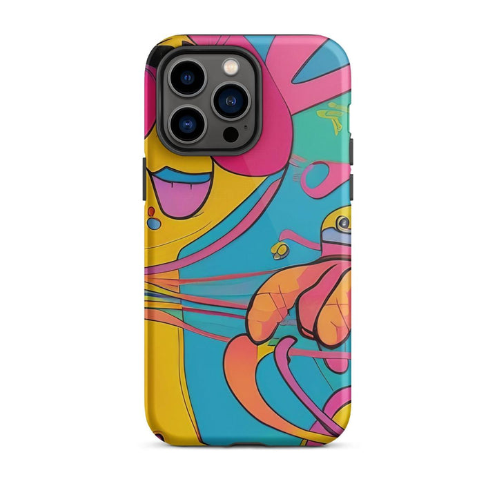 Mischievous Shmile Tough Case for iPhone® - DOKUTRONIX