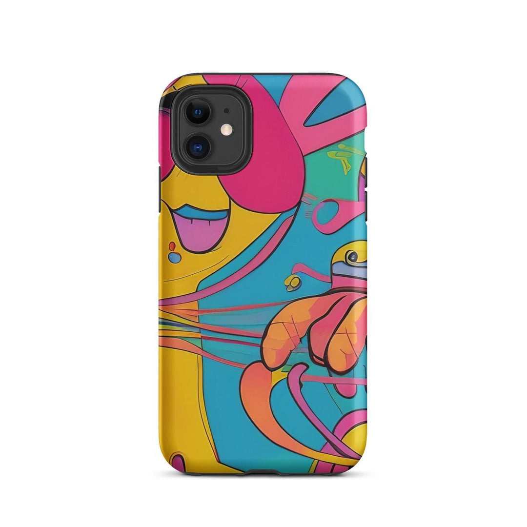 Mischievous Shmile Tough Case for iPhone® - DOKUTRONIX