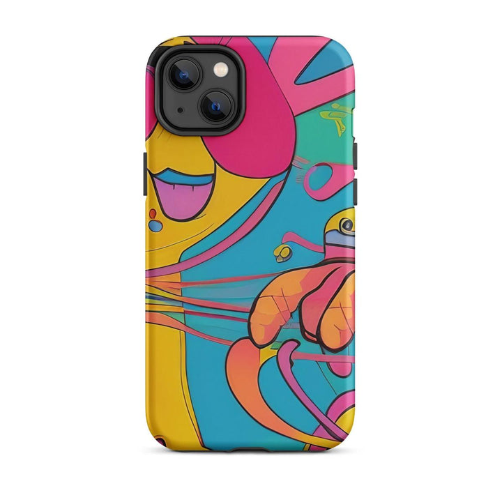 Mischievous Shmile Tough Case for iPhone® - DOKUTRONIX