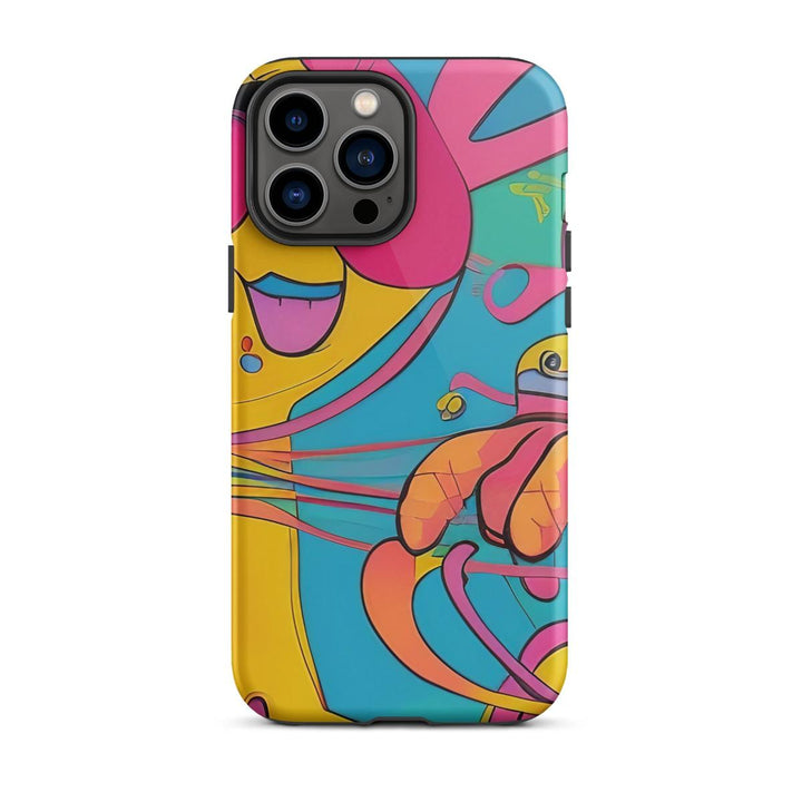 Mischievous Shmile Tough Case for iPhone® - DOKUTRONIX