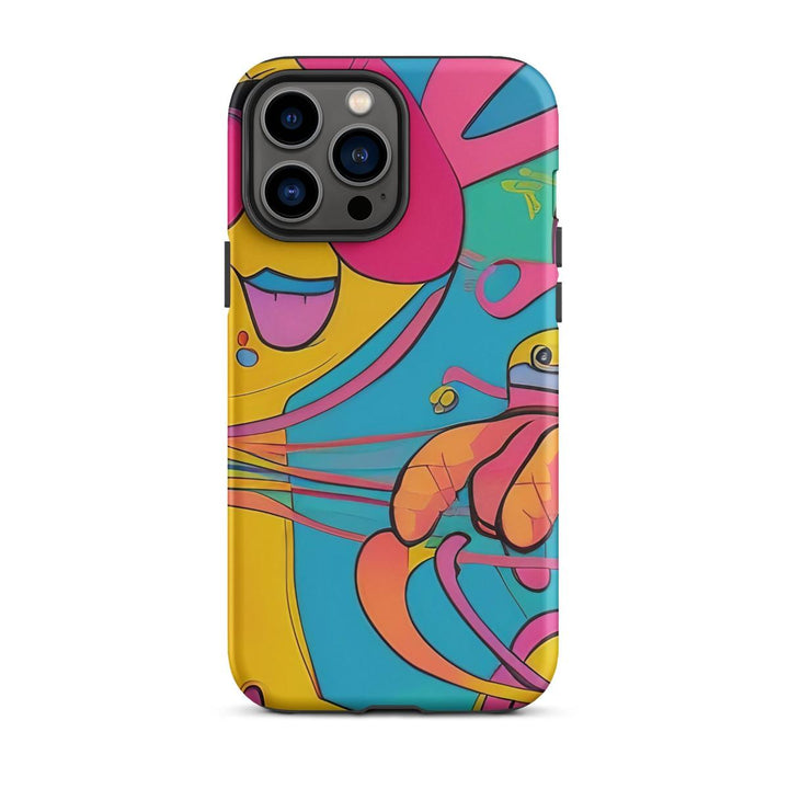 Mischievous Shmile Tough Case for iPhone® - DOKUTRONIX