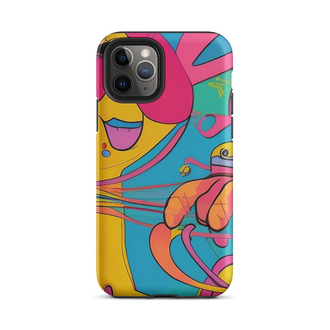 Mischievous Shmile Tough Case for iPhone® - DOKUTRONIX
