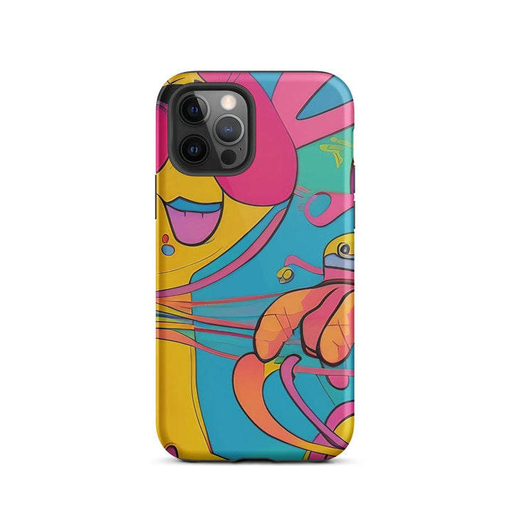 Mischievous Shmile Tough Case for iPhone® - DOKUTRONIX