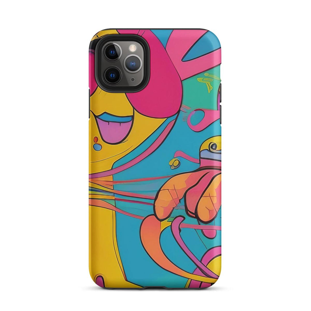 Mischievous Shmile Tough Case for iPhone® - DOKUTRONIX
