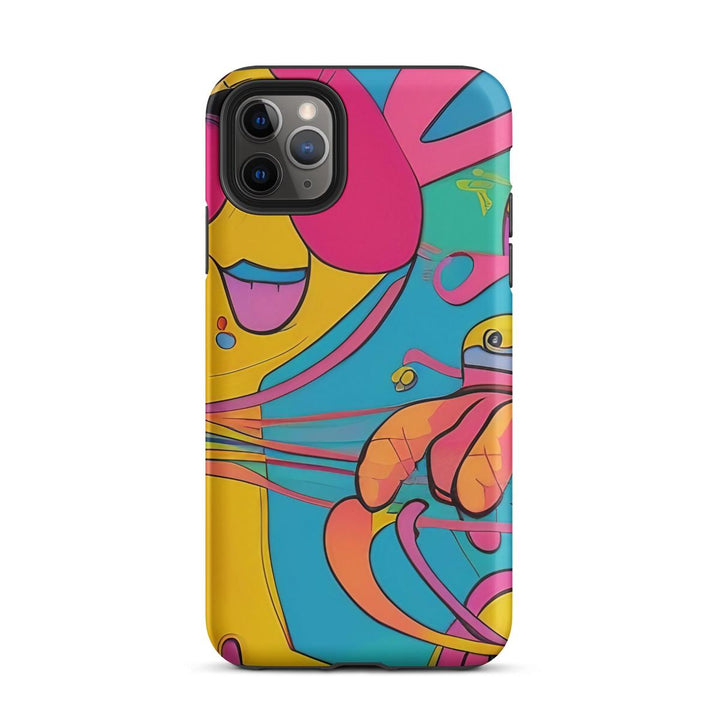 Mischievous Shmile Tough Case for iPhone® - DOKUTRONIX