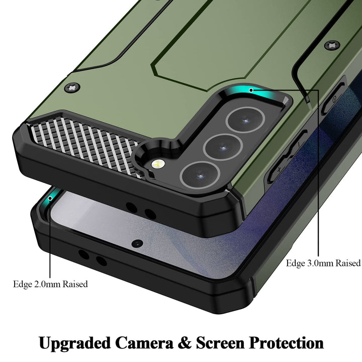 Tactical Shield Galaxy S21 Case - Army Green - DOKUTRONIX