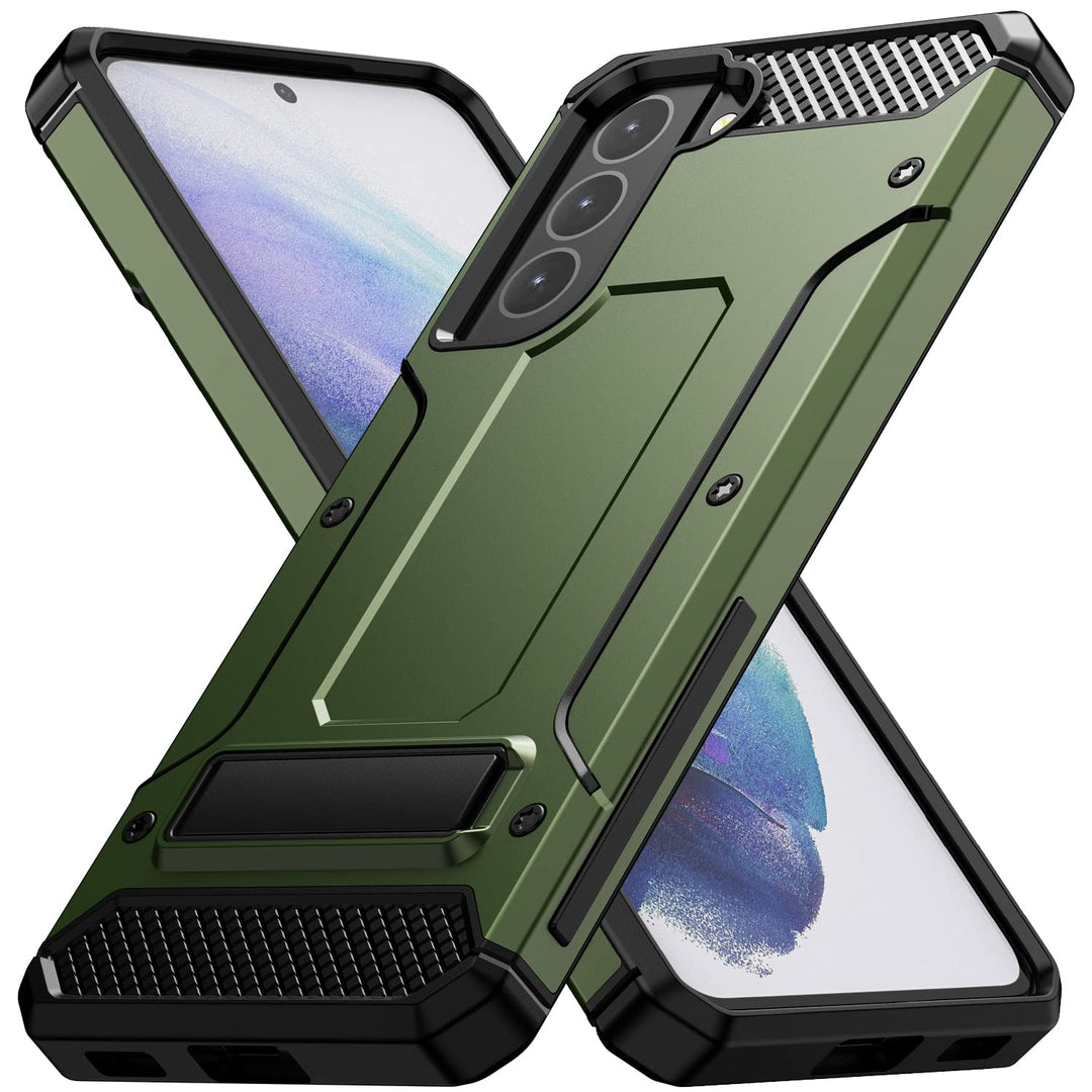 Tactical Shield Galaxy S21 Case - Army Green - DOKUTRONIX