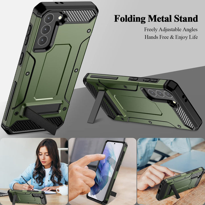 Tactical Shield Galaxy S21 Case - Army Green - DOKUTRONIX