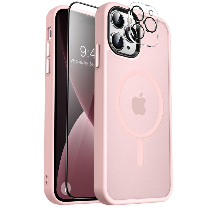 MOCCA MagSafe Slim Case for iPhone 13 Pro Max - Pink - DOKUTRONIX