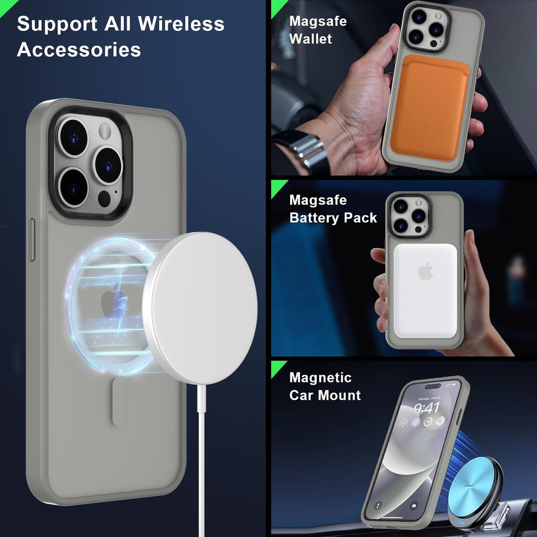 Mocca MagSafe Slim Shockproof Case for iPhone 14 Pro Max - DOKUTRONIX