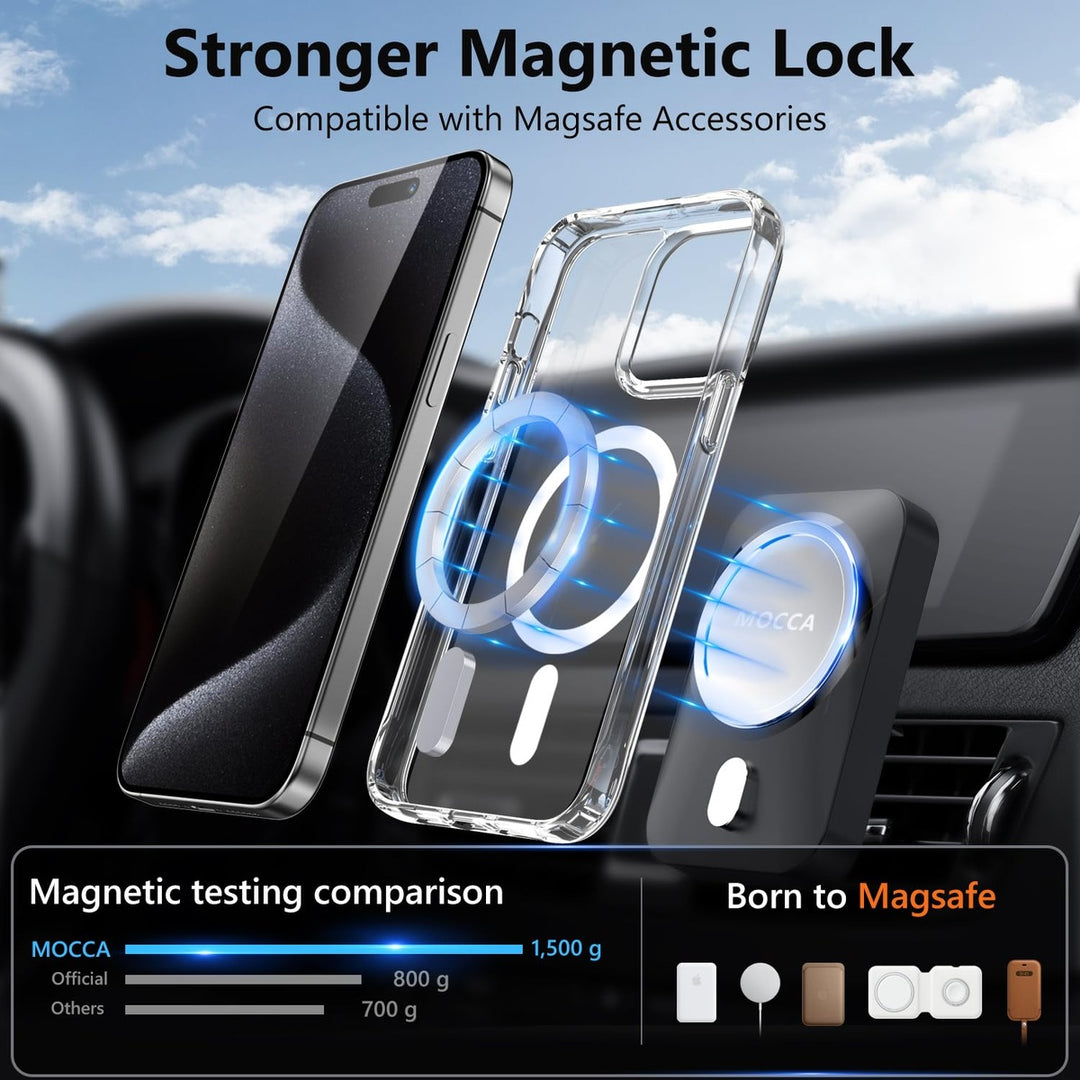 Mocca MagSafe Slim Shockproof Case for iPhone 14 Pro Max - DOKUTRONIX