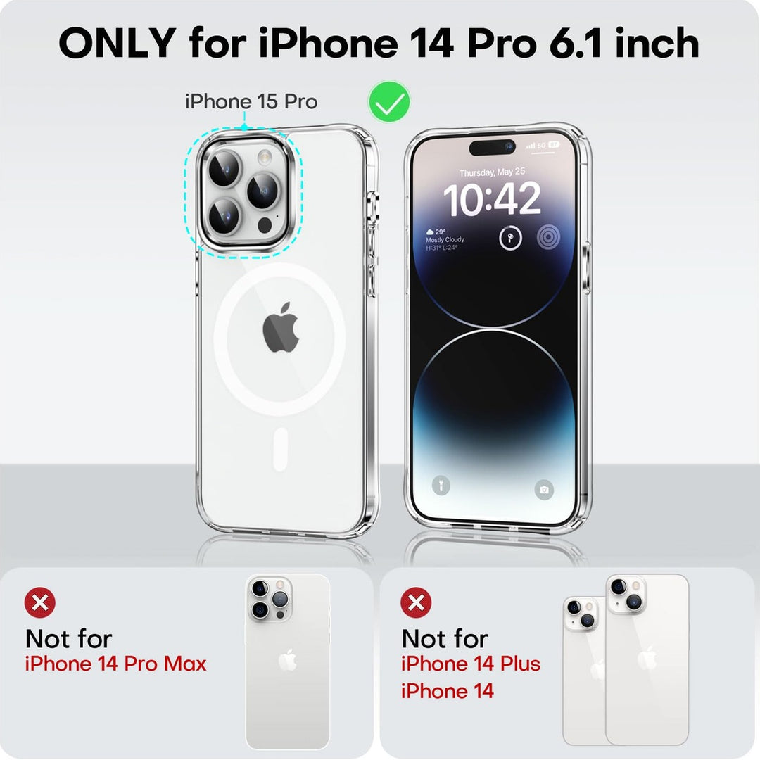 Mocca MagSafe Slim Shockproof Case for iPhone 14 Pro Max - DOKUTRONIX