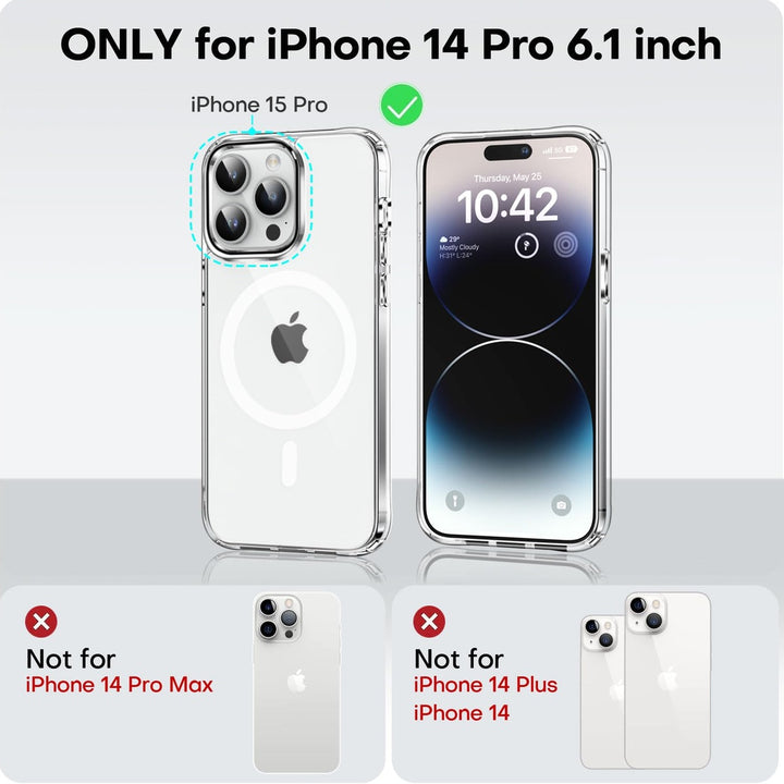 Mocca MagSafe Slim Shockproof Case for iPhone 14 Pro Max - DOKUTRONIX