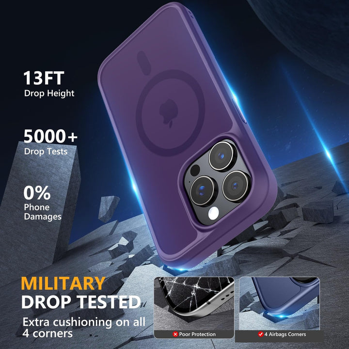 Mocca MagSafe Slim Shockproof Case for iPhone 14 Pro Max - DOKUTRONIX