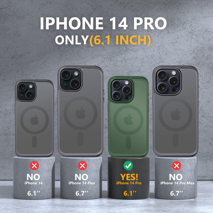 Mocca MagSafe Slim Shockproof Case for iPhone 14 Pro Max - DOKUTRONIX