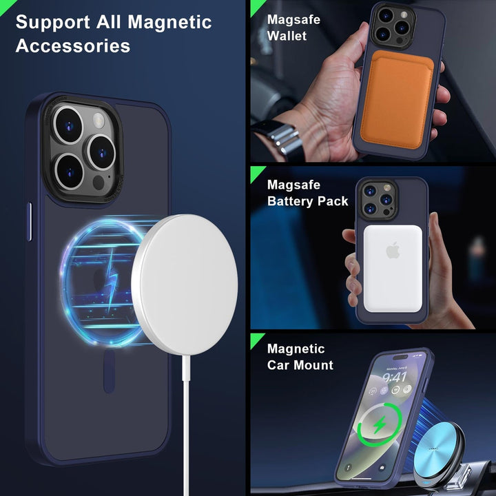 Mocca MagSafe Slim Shockproof Case for iPhone 14 Pro Max - DOKUTRONIX