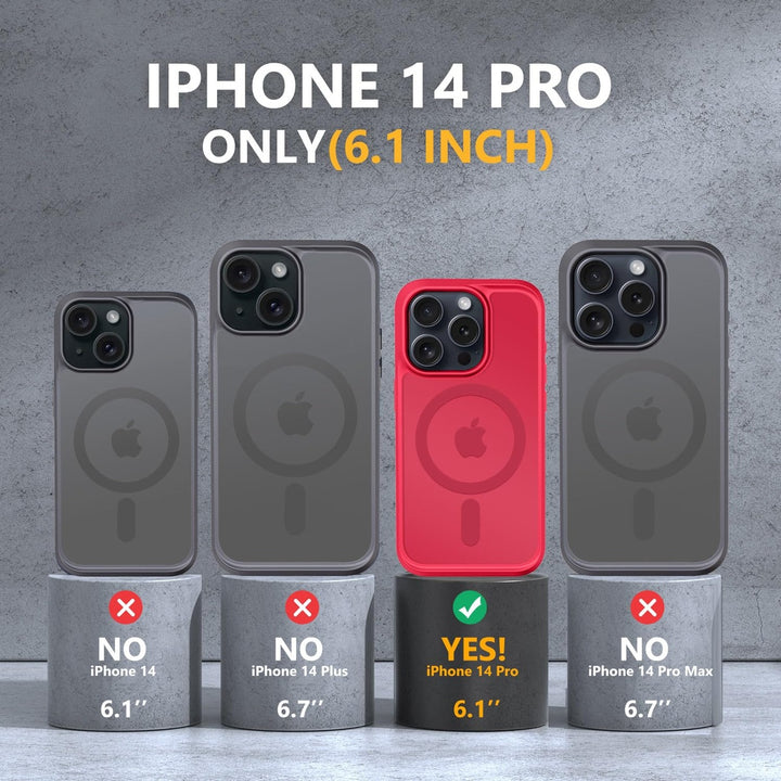 Mocca MagSafe Slim Shockproof Case for iPhone 14 Pro Max - DOKUTRONIX