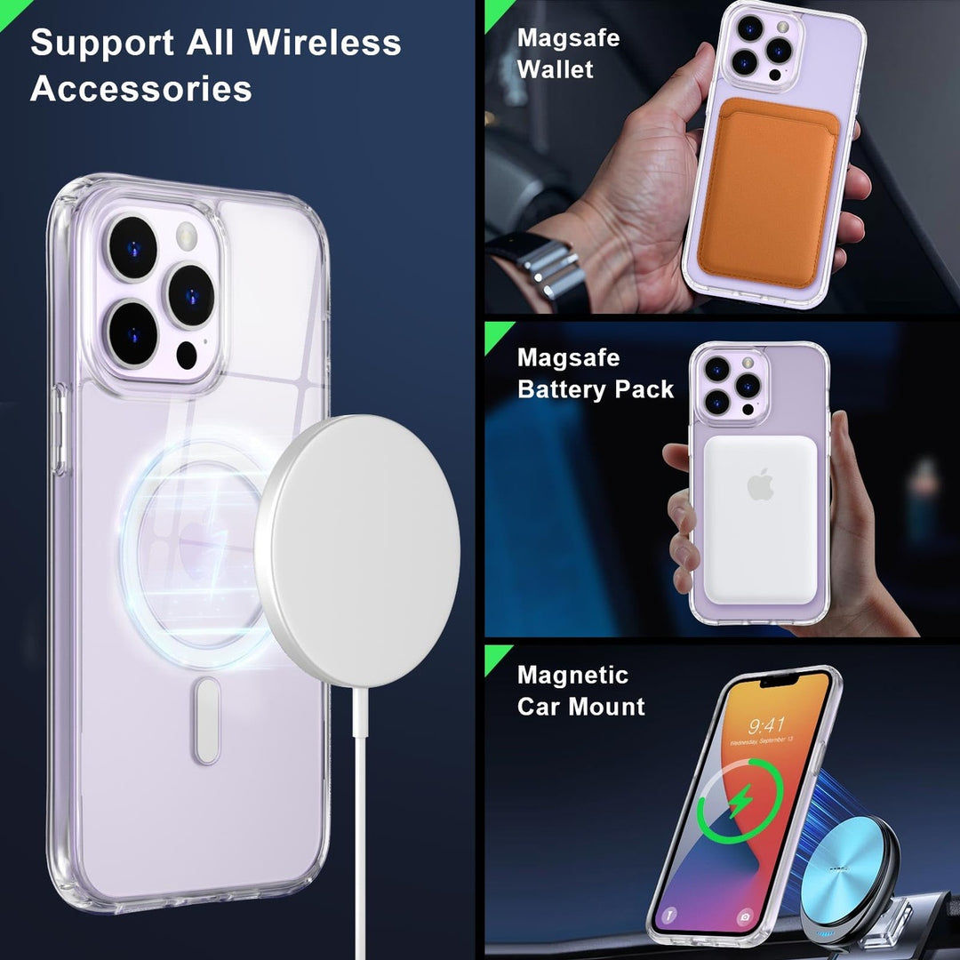 Mocca MagSafe Slim Shockproof Case for iPhone 14 Pro Max - DOKUTRONIX