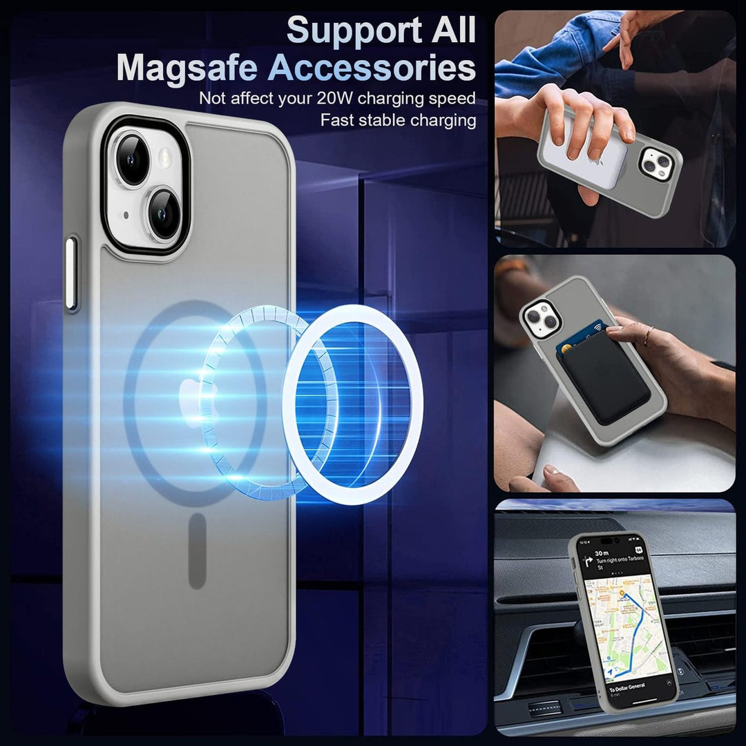 Mocca MagSafe Slim Shockproof Case for iPhone 14 Pro Max - DOKUTRONIX