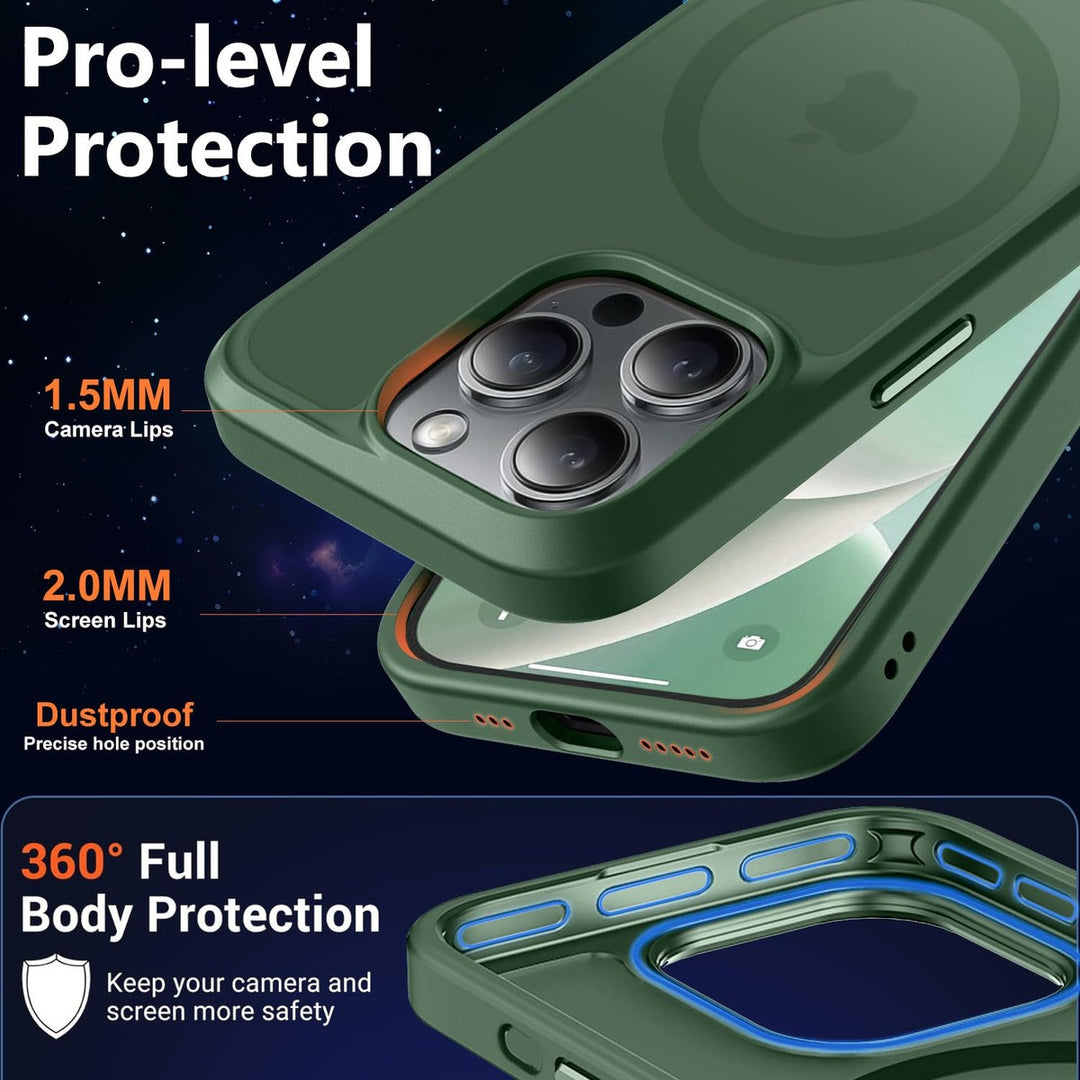 Mocca MagSafe Slim Shockproof Case for iPhone 14 Pro Max - DOKUTRONIX