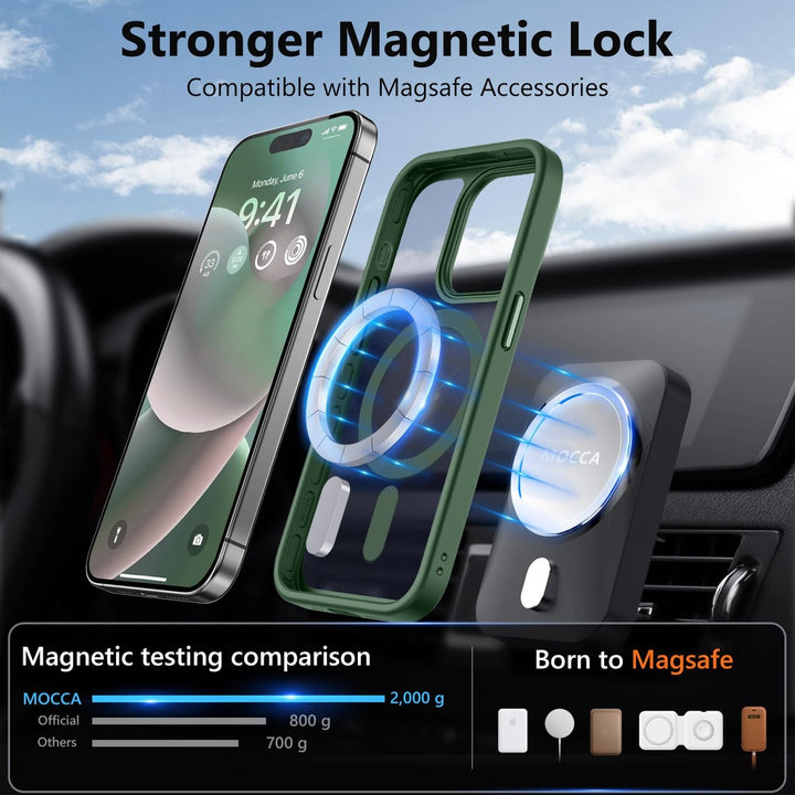 Mocca MagSafe Slim Shockproof Case for iPhone 14 Pro Max - DOKUTRONIX