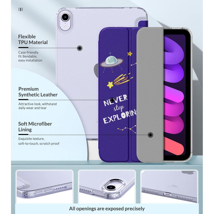 DinoGuard iPad Mini 6 Case - Slim Smart Shell - DOKUTRONIX