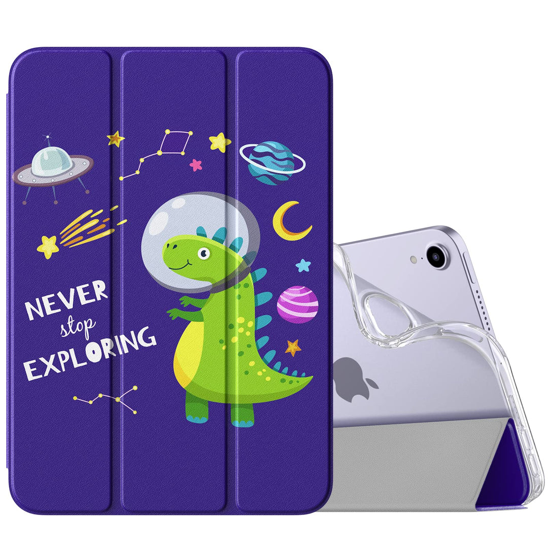 DinoGuard iPad Mini 6 Case - Slim Smart Shell - DOKUTRONIX