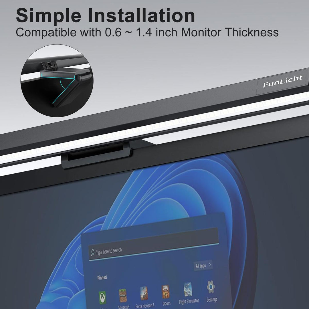 ScreenLight Touch - Eye Caring LED Bar - DOKUTRONIX